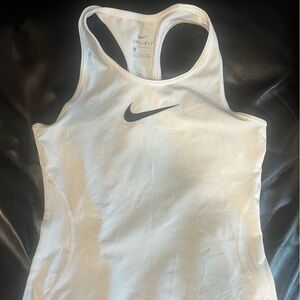 Nike Dri Fit White Tank Top